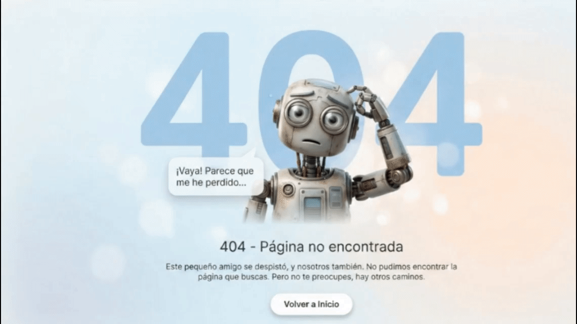 404 - Página no encontrada | Stalin Ludeña